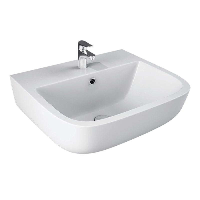 RAK Series 600 Wall Hung Wash Basin 520mm